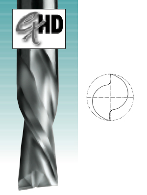Double Edge - Solid Carbide Downcut Extreme Heavy Duty Standard