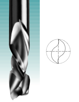 Double Edge - Solid Carbide Compression Spiral