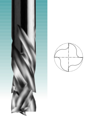 Four Edge - Solid Carbide Compression Spiral