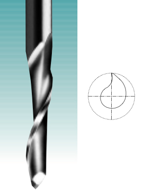 Single Edge - Solid Carbide Upcut Spiral Wood Rout