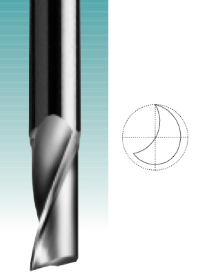 Single Edge - Solid Carbide Upcut Spiral O Flute