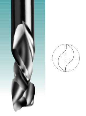 Double Edge - Solid Carbide Compression Spiral