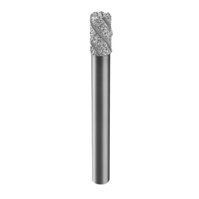 Solid Carbide Three Flute Downcut Diamond Gri Tool for Fiberglass and Composites