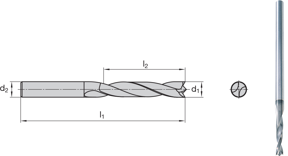 Сверло с W-образной вершиной/W-Point drill