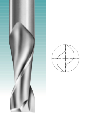 Double Edge - High Speed Steel Upcut/Downcut Spiral